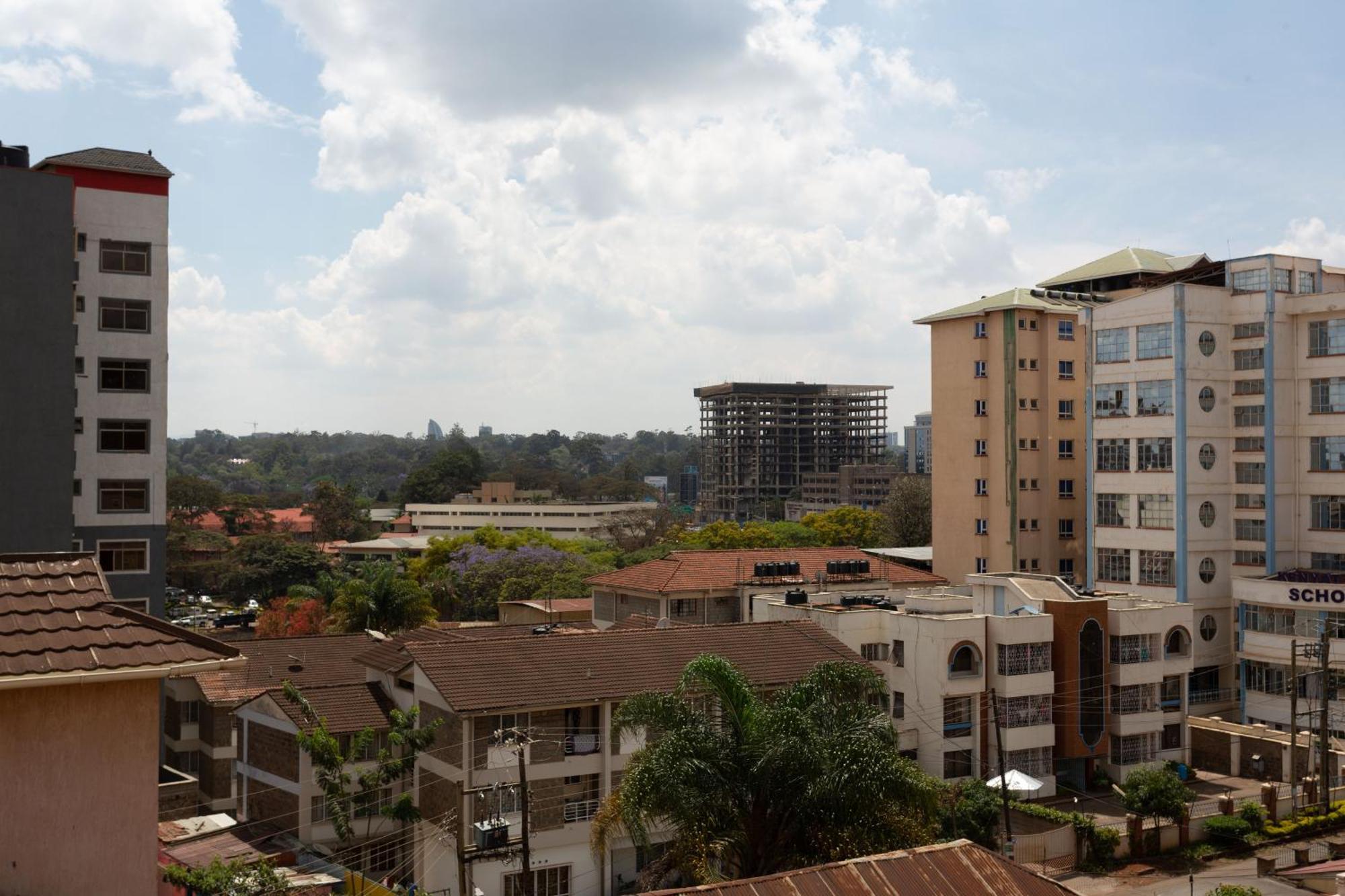Penthouse Rooftop Studio With King Bed Nairobi Exterior foto
